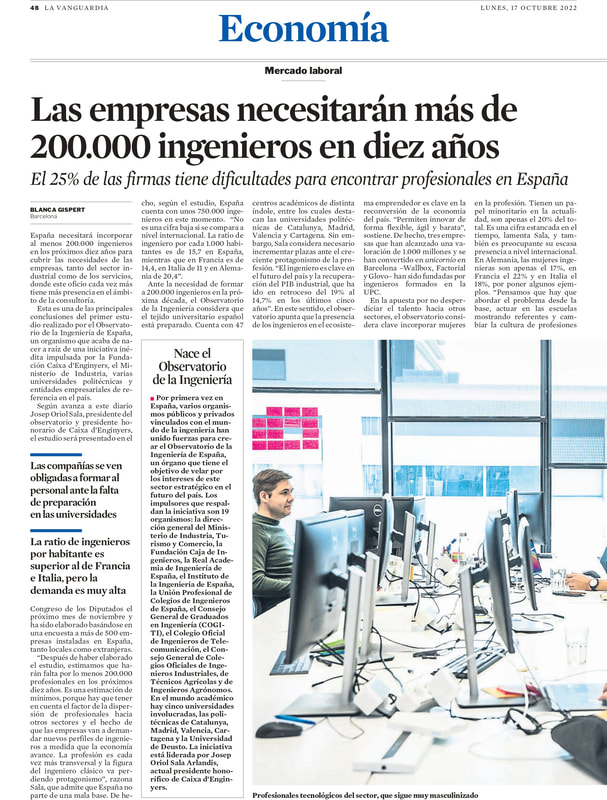Noticia en La Vanguardia